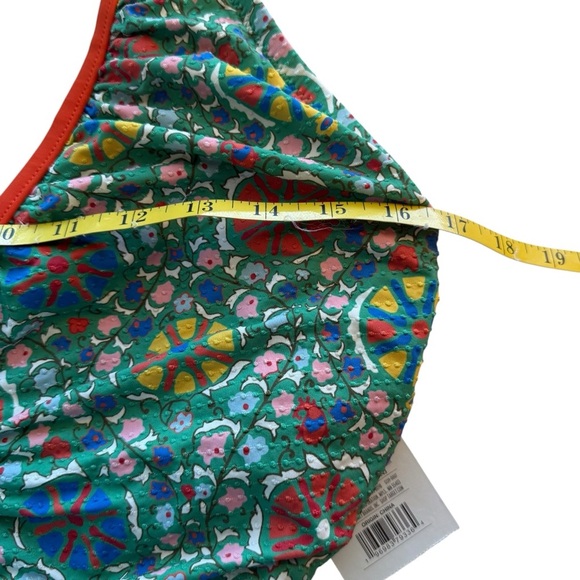 RHODE X TARGET Zinnia Floral Print Halter One Piece Swimsuit WOMEN Size XXL NWT - Picture 11 of 16